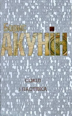 Борис Акунін Сокіл і Ластівка обложка книги