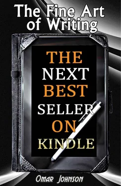 Omar Johnson The Fine Art of Writing the Next Best Seller on Kindle обложка книги