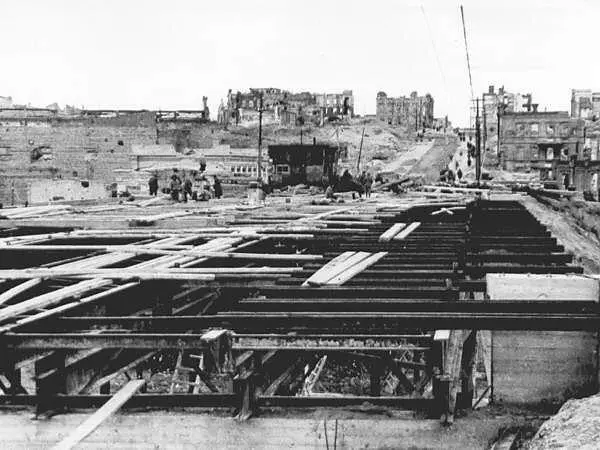 Восстановление Астраханского моста Сталинград Возрождение Сталинграда - фото 261