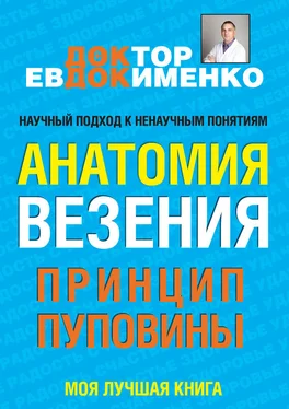 Павел Евдокименко Анатомия везения. Принцип пуповины обложка книги