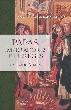 José Barros Papas, Imperadores e Hereges na Idade Média обложка книги