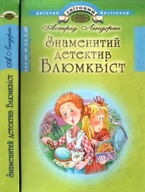 Астрід Ліндґрен Знаменитий детектив Блюмквіст обложка книги