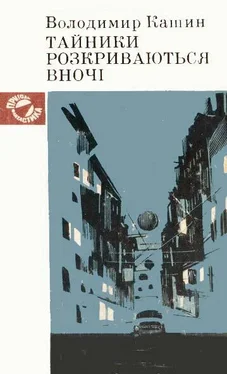 Володимир Кашин Тайники розкриваються вночі обложка книги