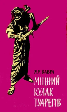 Ярослав Вавра Міцний кулак туарегів обложка книги