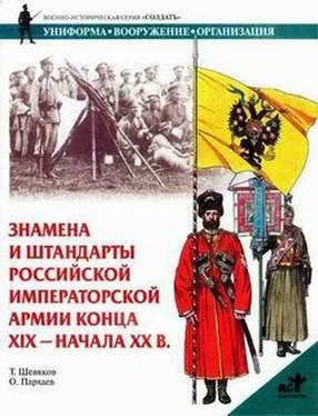 Тимофей Шевяков Знамена и штандарты Российской императорской армии конца XIX — начала XX вв. обложка книги