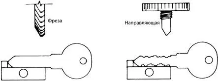 Рис 1411Изготовление дубликата ключа с использованием оригинального ключа и - фото 233