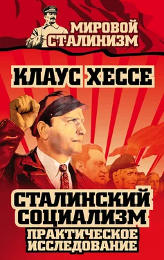 Клаус Хессе Сталинский социализм. Практическое исследование обложка книги