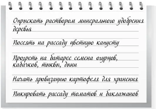 Первая половина месяца 1 Спустите лишнюю воду с участка по канавкам особенно - фото 6