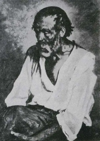 3 Picasso An Old Man 1895 The halflength portrait of an old beggar dating - фото 4