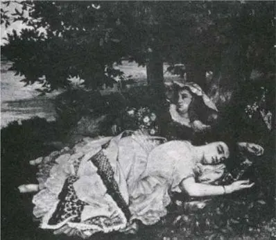 26 Courbet Les Demoiselles des bords de la Seine 1856 He was the heroic St - фото 27