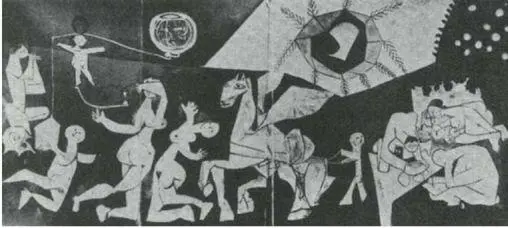 68 Picasso Peace 1952 The panel Peace can well stand as a late testament of - фото 69