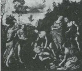 76 Piero di Cosimo The Finding of Vulcan on Lemnos Compare these two - фото 77