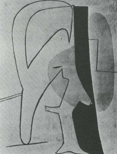 78 Picasso Figure 1927 The Woman in an Armchair is less distorted Nobody - фото 79