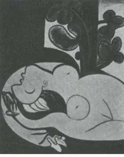 87 Picasso Nude on a Black Couch 1932 88 Picasso The Mirror 1932 89 - фото 88