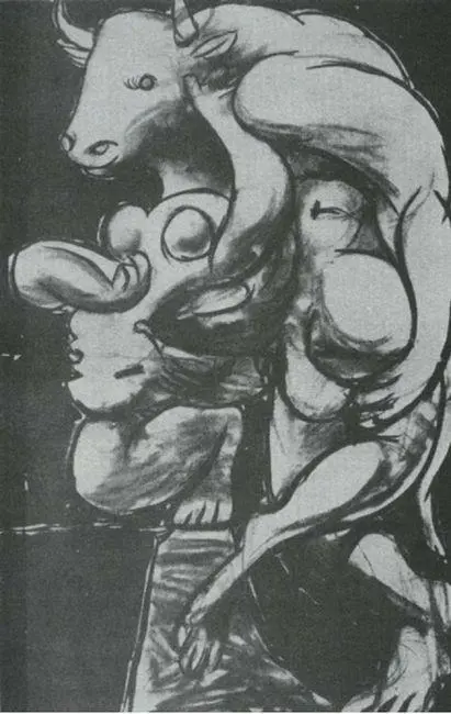 95 Picasso Young Girl and Minotaur 19345 96 Picasso Guernica 1937 On - фото 96