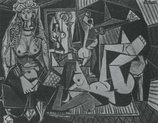 103 Picasso Les Femmes dAlger 1955 104 Velazquez Las Meninas 1956 - фото 104