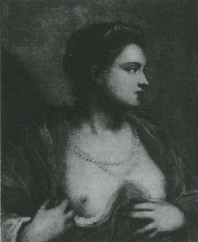 121 Tintoretto Woman with Bare Breasts Tintoretto was so called because his - фото 122