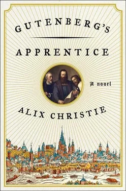 Alix Christie Gutenberg's Apprentice обложка книги