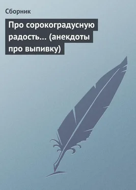 Сборник Про сорокоградусную радость… (анекдоты про выпивку) обложка книги