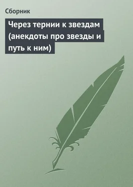 Сборник Через тернии к звездам (анекдоты про звезды и путь к ним) обложка книги