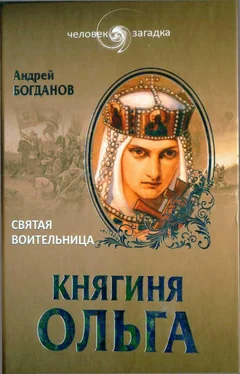 Андрей Богданов Княгиня Ольга. Святая воительница обложка книги