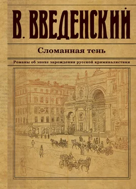 Валерий Введенский Сломанная тень обложка книги