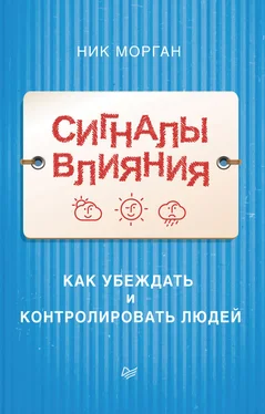 Ник Морган Сигналы влияния. Как убеждать и контролировать людей обложка книги