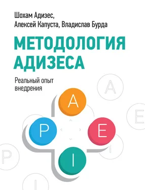 Анна Власова Методология Адизеса. Реальный опыт внедрения обложка книги