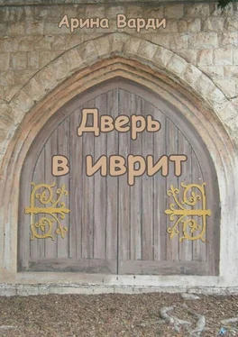 Арина Варди Дверь в иврит обложка книги