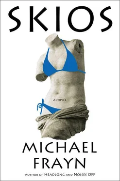 Michael Frayn Skios обложка книги