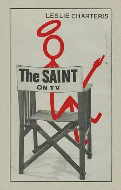 Leslie Charteris The Saint on TV обложка книги