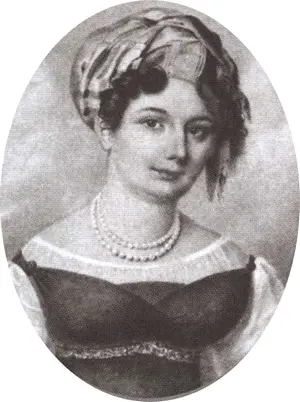 Е А Карамзина С портрета М Беннера 1817 г Остафьево На втором этаже - фото 41