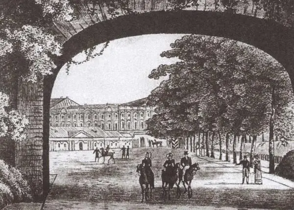 На улицах Царского Села Литография по рисунку А Мартынова Около 1820 г - фото 56
