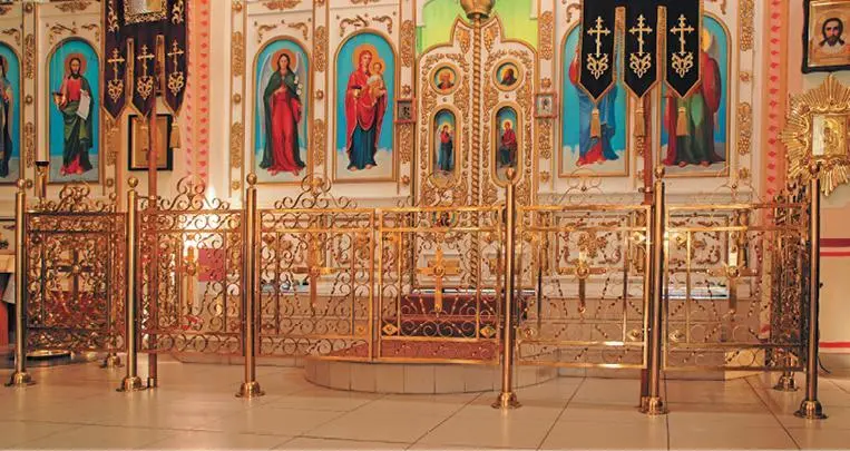 Солея и амвон Клиросыс греч жребий достояние конечные боковые места - фото 3