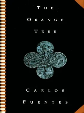 Carlos Fuentes The Orange Tree обложка книги