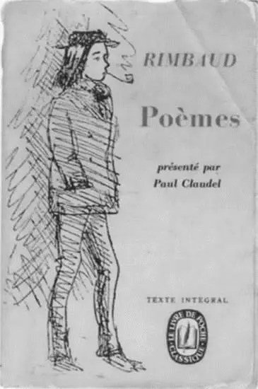 Обложка сборника стихотворений Артюра Рембо Рисунок Поля Верлена Памятная - фото 15