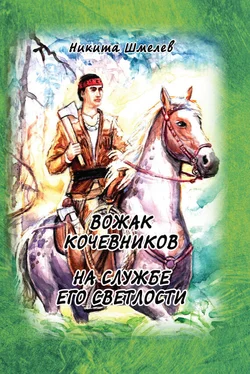 Никита Шмелев Вожак кочевников. На службе его светлости (сборник) обложка книги