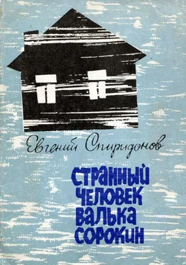 Евгений Спиридонов Странный человек Валька Сорокин обложка книги