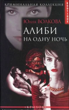 Юлия Волкова Алиби на одну ночь обложка книги