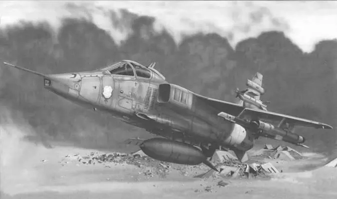 Ягуар GRl White Rose XZ3667GP из 54й эскадрильи RAF разрушил - фото 1