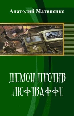 Анатолий Матвиенко Демон против люфтваффе обложка книги