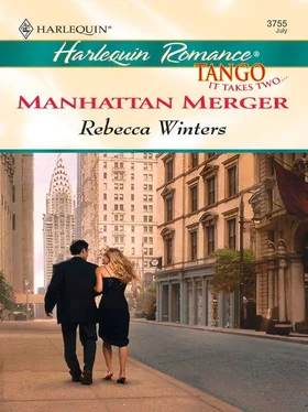 Rebecca Winters Manhattan Merger обложка книги