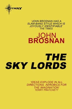 John Brosnan The Sky Lords обложка книги