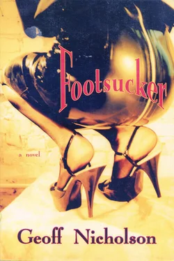 Geoff Nicholson Footsucker обложка книги