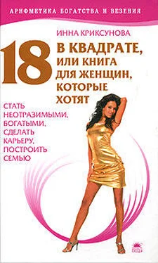 Инна Криксунова 18 в квадрате, или Книга для женщин, которые хотят стать неотразимыми, богатыми, сделать карьеру, построить семью обложка книги