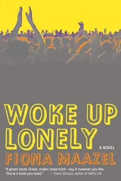 Fiona Maazel Woke Up Lonely обложка книги