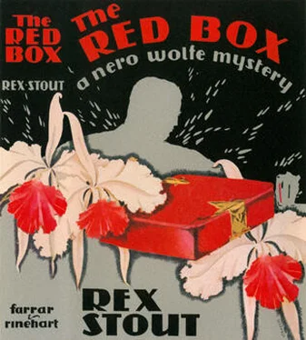 Rex Stout The Red Box обложка книги