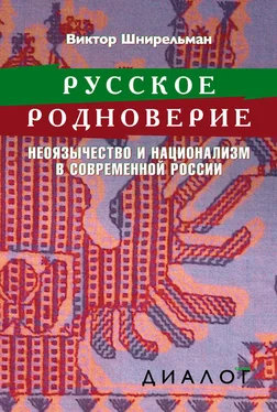 Виктор Шнирельман Русское родноверие. Неоязычество и национализм в современной России обложка книги