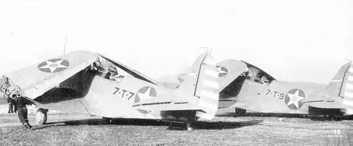 Два TBD1 Девастайтор из эскадрильи VT7 7Т7 и 7Т9 на английской - фото 48