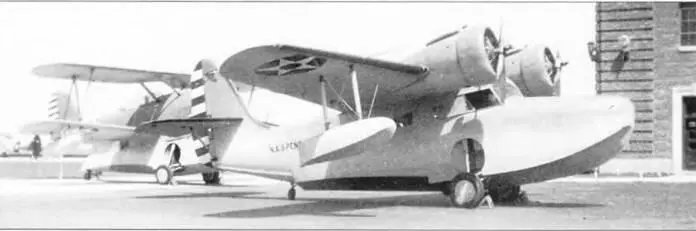 Грумман JRFl Goose на авиабазе NAS Pensacola начало 1942 года Переход - фото 49